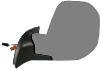 Citroen Berlingo Van [08-12] Complete Electric Adjust Wing Mirror Unit - Primed